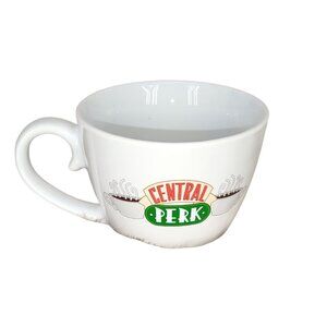 Friends Central Perk White Large‎ Ceramic Big Cup Coffee Mug 24oz Cereal Bowl